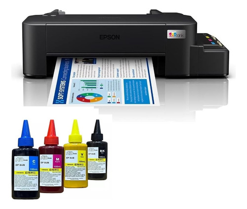 Impressora Sublimática Epson L121 + Kit De Tinta Hdink 