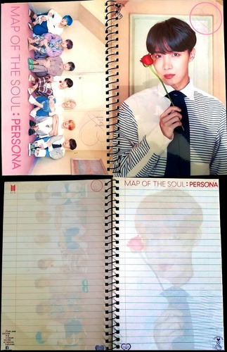 Libreta J-hope Map Of The Soul Persona V3 Bts Kpop Coreano 