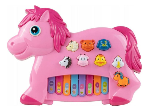 Piano Caballo Musical Infantil Animales Juguetes Didácticos
