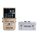 Pedal Nux Loop Core Deluxe Bundle Looper Con Footswich