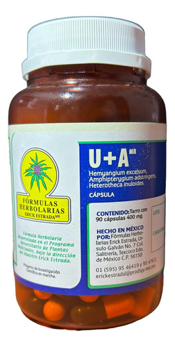 U+a (cuachalalate, Cancerina Y Pétalos De Árnica) Chapingo