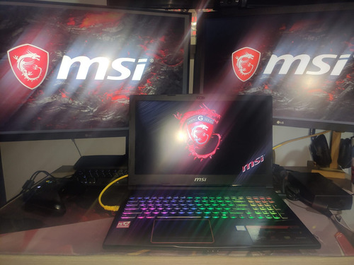 Msi Ge63 Raider Rgb 15.6  144hz I7-8750h Gtx1070 8gb 256 M2