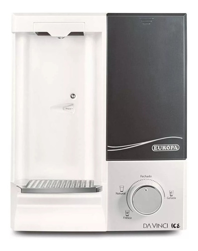 Purificador Europa Da Vinci Ice Branco 127v - Filtro C/ Nfe