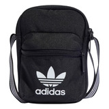 Shoulder Bag Bolsa adidas Originals Trefoil Festival Cor Preto/branco