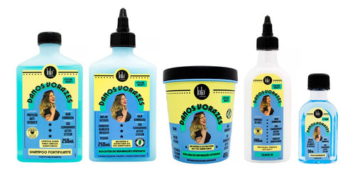 Lola Danos Vorazes Kit Completo Reparador Cabello Dañado