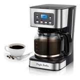 Cafetera Taylor Swoden Acero Inox, 1.8l, 950w, 120v, Negro