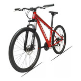 Bicicletas Bike Montaña Quanna 21v Aluminio R29  Frenos De Disco Doble Transmisión Shimano 500-7 