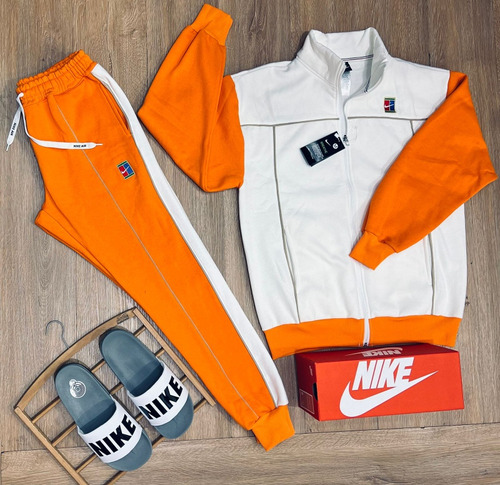 Conjunto Moletom Nike Flanelado Modelo Importado 