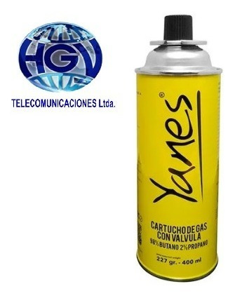 Carga Gas Yanes Propano Butano 227 Gr