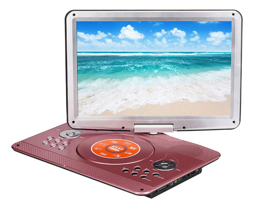 Yoohoo Portable Dvd Player16.9 Inch With Remote Controller,. Color Rose Gold