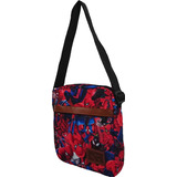 Mariconera Mochila Sling Cruzada Cuadrada Spiderman