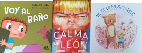 3 Libros Te Quiero Voy Al Baño Calma León - El Ateneo Cien