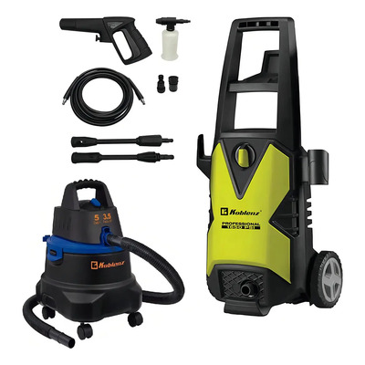 Combo Koblenz de Aspiradora Wd-5 y Hidrolavadora Hl-270 para Limpieza del Hogar | Meses sin interés