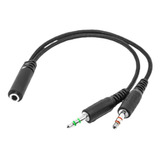 Adaptador P3 P/ Headset Fone E Microfone Em Notebook Pc