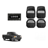 Tapetes 4pz Charola 3d Logo Ford Ranger 1993 A 1996 1997