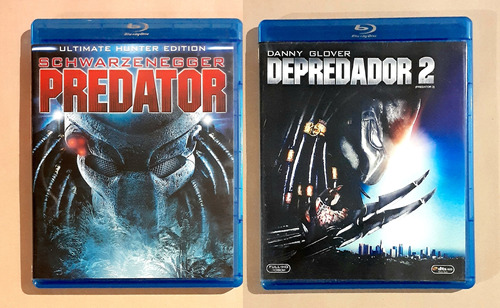 Depredador Ultim Hunter Ed + Depredador 2 - Blu-ray Original