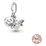 Charm Luciérnaga Brillante Tu Iluminas Mi Vida Plata 925