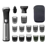 Recortador Todo En Uno Philips Multigroom 19 Piezas Gris