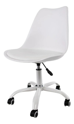 Silla Giratoria Color Blanca