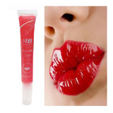 Gloss Sparkling Diamond Lips Rojo Maquillaje De Labios