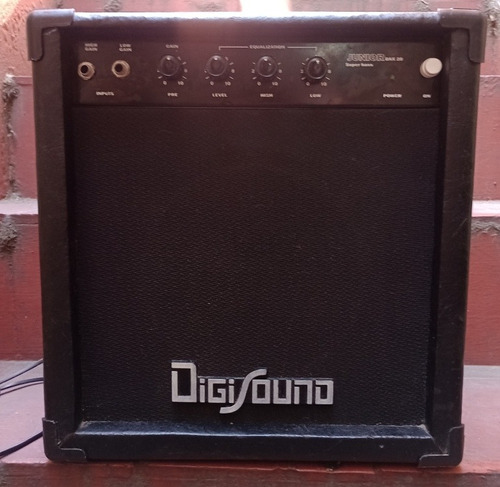 Amplificador Para Bajo Digisound Junior Bax 20 Super Bass 