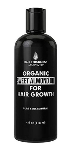 Aceite De Almendras Dulces Orgánico Para El Cabello