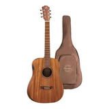 Guitarra Bamboo  Electroacustica Ga-baby-koa-q + Funda 