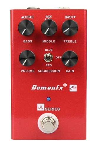 Pedal Guitarra Demonfx R4 Series Distortion Preamp