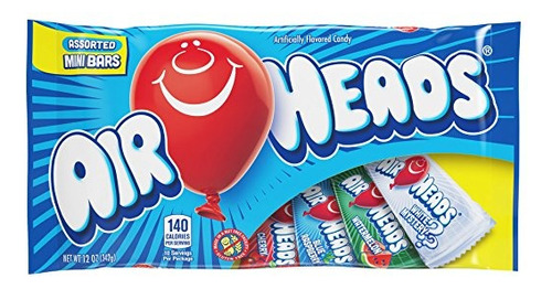 Airheads Masticable Mini Bares Paquete De La Variedad, De 12