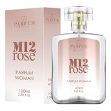 Perfume M12 Rose 100ml Parfum Brasil Volume Da Unidade 100 Ml