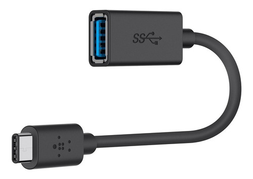 Adaptador Belkin 3.0 Usb-c A Usb-a (usb Type-c ) Negro