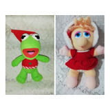 Rana Rene Muppets Kermit Pigui Peluches Originales Usado 