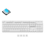 Teclado Mecanico Keychron K5se White Edicion Especial Pc Mac Color Del Teclado Blanco Idioma Inglés Us Internacional