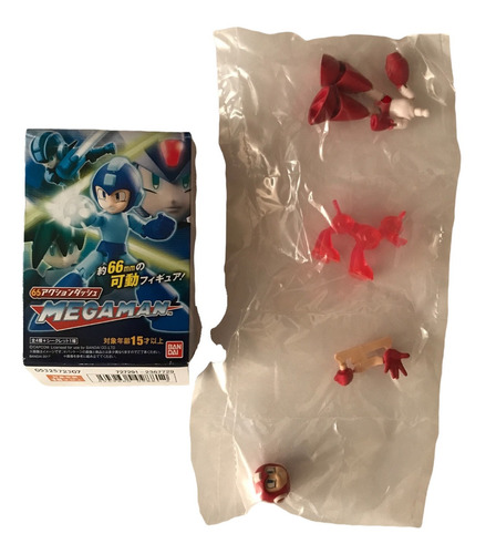 Megaman Rockman Secret Red Y Perro Rush Bandai Sahari Action