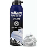 Espuma Para Afeitar Gillette Carbono X 155 Ml