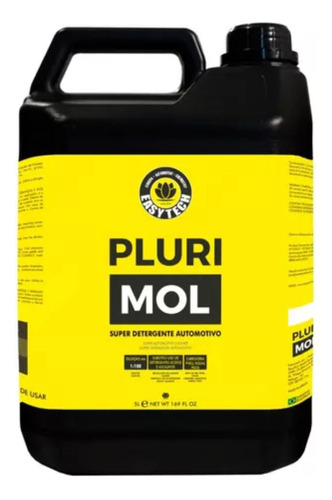 Pluri Mol Super Detergente Automotivo 5l Easytech