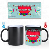 Taza Magica Regalo Mama Corazon Cumpleaños Y 10 De Mayo