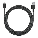 Cable Lightning A Usb-c Belt Xl De 3m Zebra - Native Union