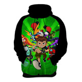 Blusa De Frio Moletom Ben 10 Desenho Animado Filmes Hd 02