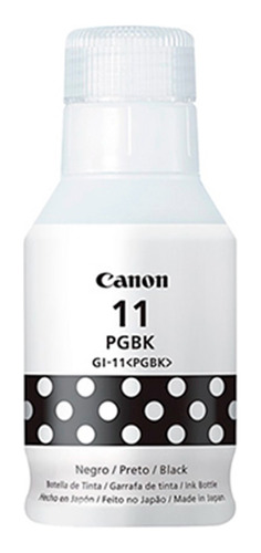 Tinta Canon Gi-11 Negro Original | Pixma 2160 | Pixma 3160