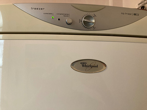 Freezer Whirlpool Vertical 231 Litros Wvu27 Blanco