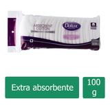 Algodón Absorbente Dalux Plisado Bolsa Con 100 G