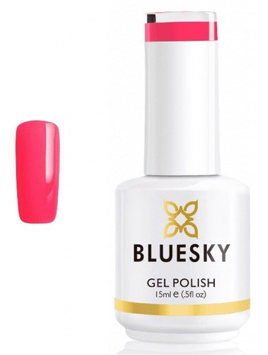 Esmalte Permanente Gel Bluesky - Dc110 Fucsia Pastel