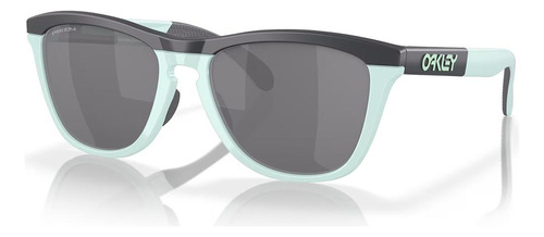 Óculos De Sol Oakley Frogskins Matte Carbon/blue Milkshake