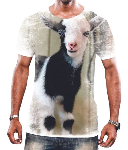 Camisa Camiseta Unissex Animal Cabra Cabrito Bode Fazenda 6