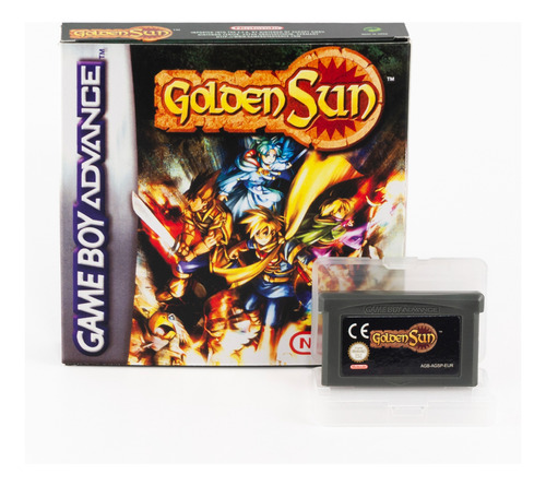 Golden Sun Re-pro Gameboy Advance Gba Nintendo Ingles + Caja