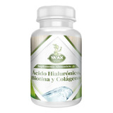 Ácido Hialurónico Biotina Y Colágeno 90 Capsulas 500 Mg Sabor Acido Hialuronico, Biotina, Colageno