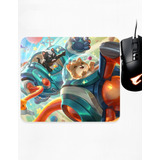 Mouse Pad Xs Blitzcrank Onda Espacial Lol Splash Art