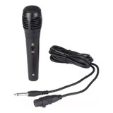 Microfono Alambrico Para Parlante Cabina De Sonido Karaoke
