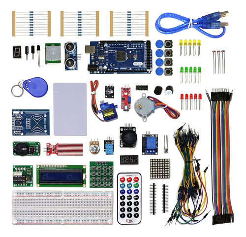 Mega Kit Automação Avançado + Tutorial Para Arduino +200 Pcs